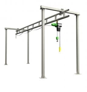 Freestanding Workstation Crane by CraneWerks, Inc.