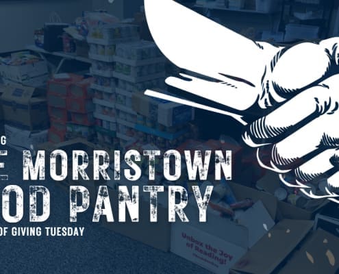 Supporting the Morristown Food Pantry in honor of Giving Tuesday