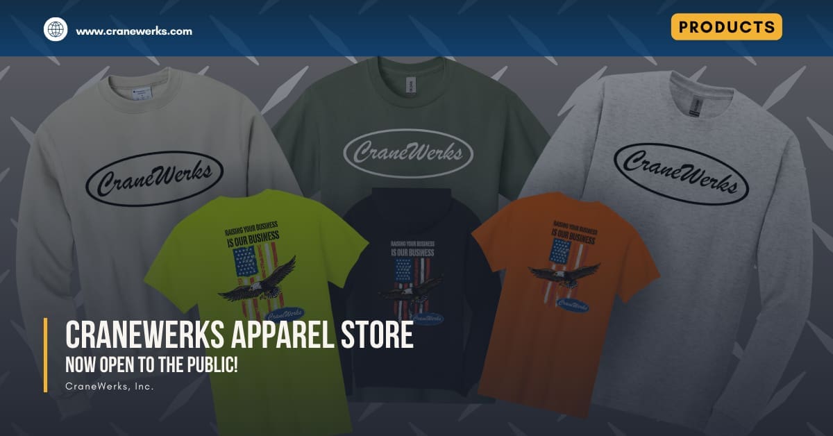 CraneWerks Apparel Store Now Open to the Public