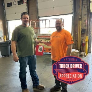 Truck Driver Appreciation at CraneWerks with Shane Jones and Mark Lucas in Morristown, IN