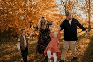 Conner Fuller, Director of Strategic Solutions, and family